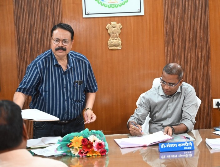 सारंगढ़ : आईएएस डॉ संजय कन्नौजे ने सारंगढ़ बिलाईगढ़ जिले के कलेक्टर का पदभार ग्रहण किया…