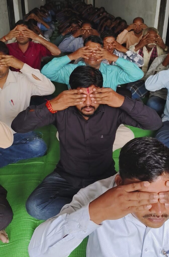 शहीद हेमलाल कौशिक शास. उच्च. माध्य. विद्यालय झबड़ी में मनाया गया अंतर्राष्ट्रीय योग दिवस…