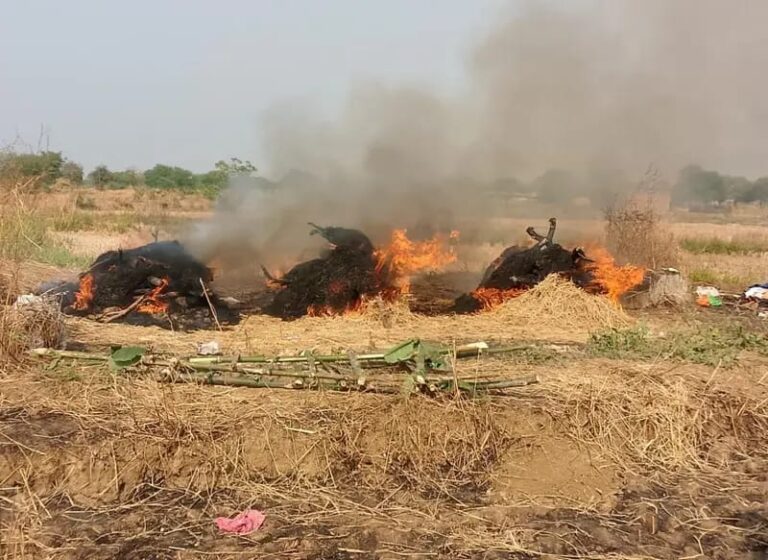 बलौदाबाजार : एक साथ जलीं तीन चिताएं…ग्राम तुरकीनडीह में पसरा मातम…पढ़े क्या है पूरा मामला…