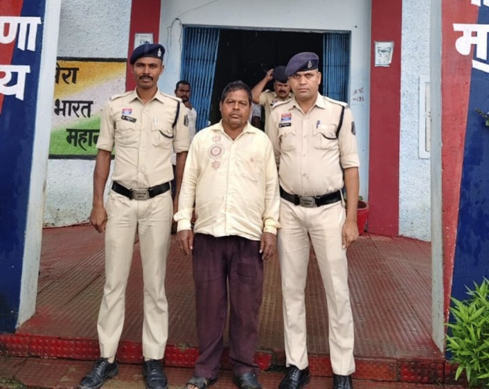 गिधौरी : झाड़-फूंक और बैगागिरी की आड़ में महिला से छेड़छाड़ करने वाला 60 वर्षीय वृद्ध आरोपी गिरफ्तार…